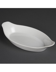 Olympia Whiteware Oval Eared Dishes 289mm