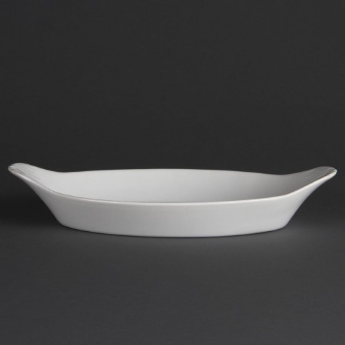 Olympia Whiteware Oval Eared Dishes 289mm