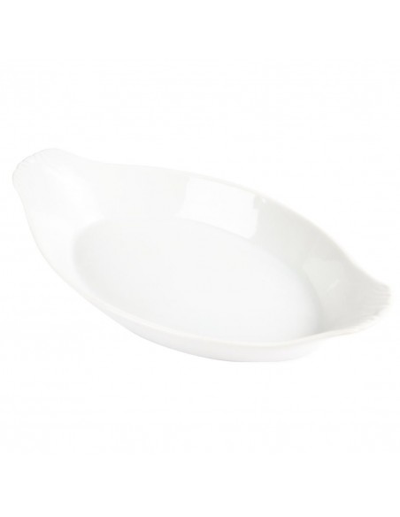 Olympia Whiteware Oval Eared Dishes 289mm