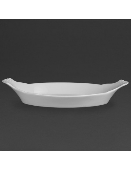 Olympia Whiteware Oval Eared Dishes 360x 199mm