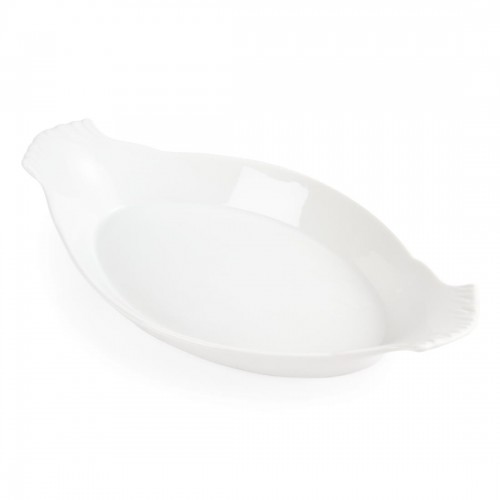 Olympia Whiteware Oval Eared Dishes 360x 199mm