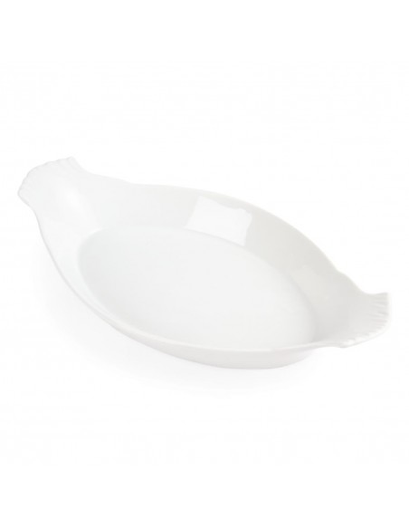 Olympia Whiteware Oval Eared Dishes 360x 199mm