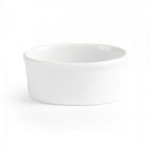 Olympia Whiteware Oval Ramekins 105mm