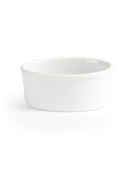 Olympia Whiteware Oval Ramekins 105mm
