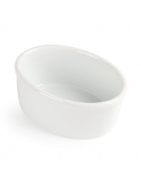 Olympia Whiteware Oval Ramekins 105mm