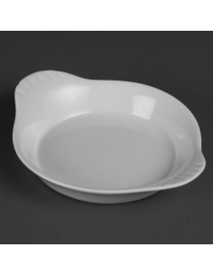 Olympia Whiteware Round Eared Dishes 192x 151mm 2