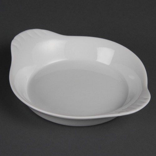 Olympia Whiteware Round Eared Dishes 192x 151mm