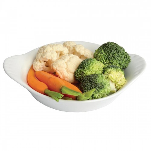 Olympia Whiteware Round Eared Dishes 192x 151mm