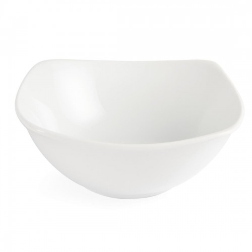 Olympia Whiteware Rounded Square Bowls 140mm