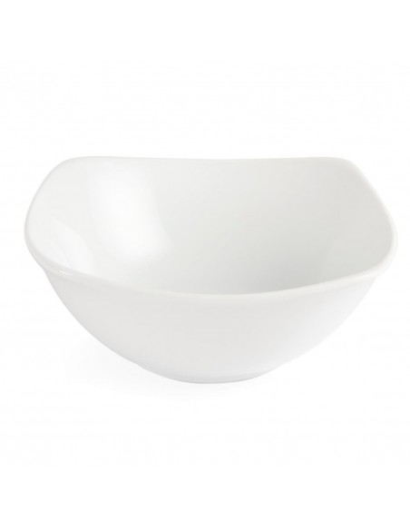 Olympia Whiteware Rounded Square Bowls 140mm