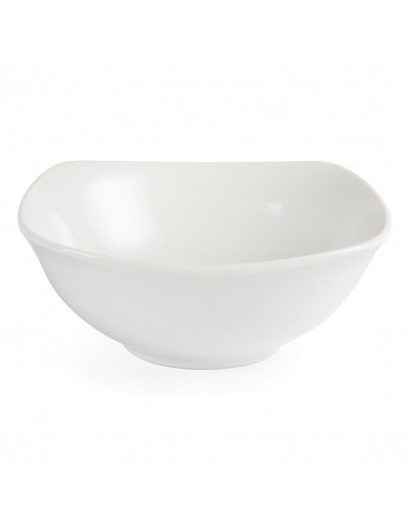 Olympia Whiteware Rounded Square Bowls 180mm