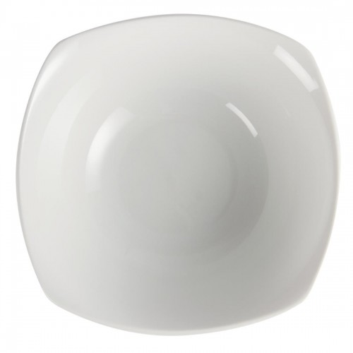 Olympia Whiteware Rounded Square Bowls 220mm