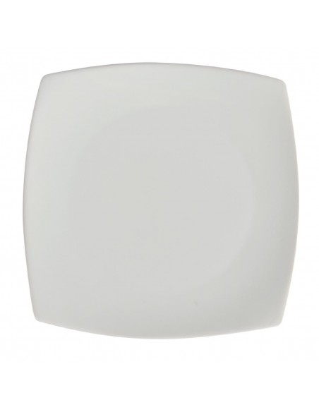 Olympia Whiteware Rounded Square Plates 185mm
