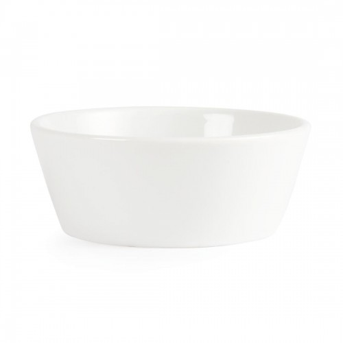 Olympia Whiteware Sloping Edge Bowls 120mm