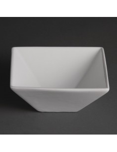 Olympia Whiteware Square Bowls 170mm