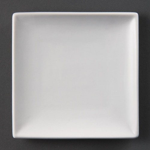 Olympia Whiteware Square Plates 140mm