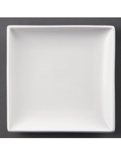 Olympia Whiteware Square Plates 240mm