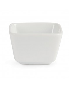 Olympia Whiteware Tall Square Mini Dishes 75mm 2