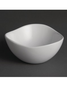 Olympia Whiteware Wavy Bowls 105mm