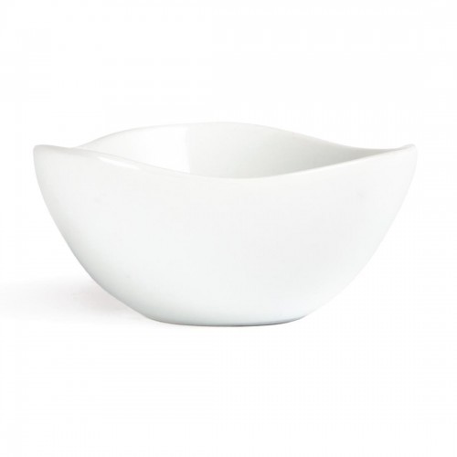 Olympia Whiteware Wavy Bowls 105mm