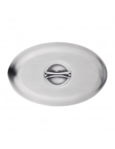 Oval 12" Vegetable Dish Lid 2