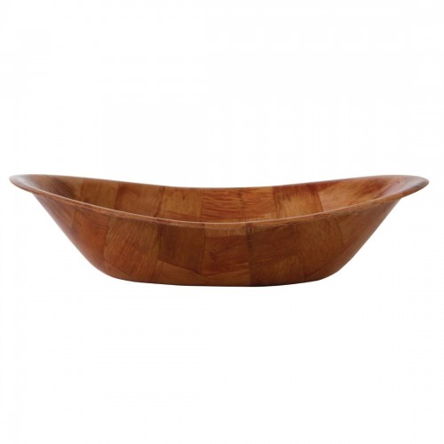 Oval Wooden Bowl Large