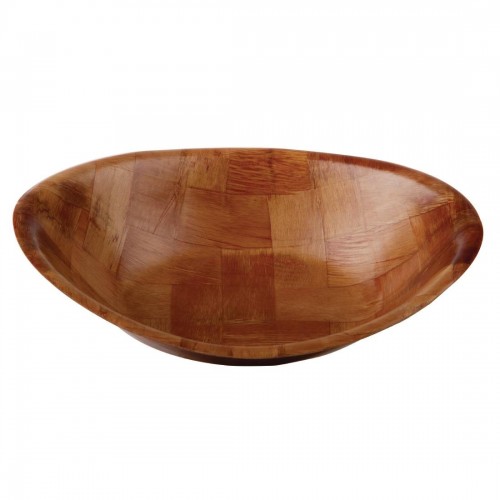 Oval Wooden Bowl Small