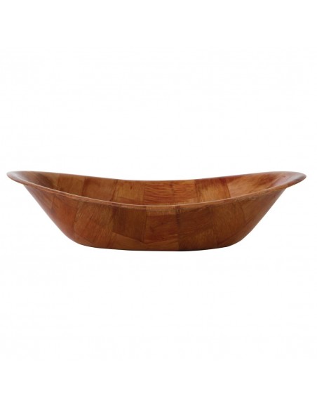 Oval Wooden Bowl Small