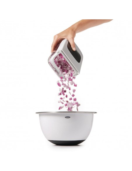 Oxo Vegetable Chopper with Easy Pour Opening