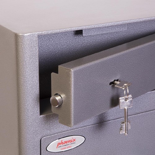 Phoenix Cash Deposit Drop Safe White 47Ltr 3K
