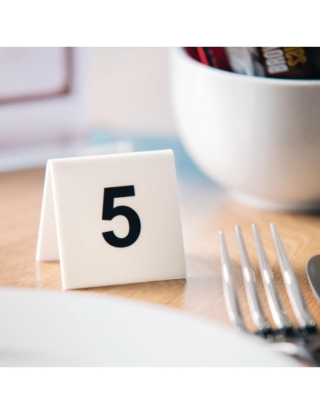 Plastic Table Numbers 1-10