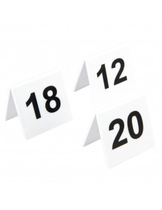 Plastic Table Numbers 11-20