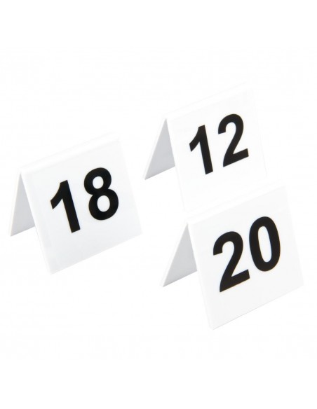 Plastic Table Numbers 11-20