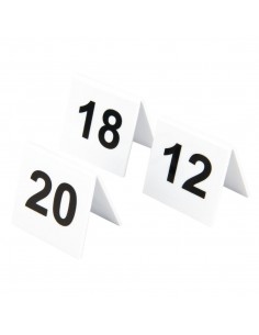 Plastic Table Numbers 11-20 2