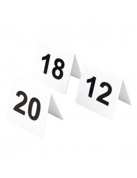 Plastic Table Numbers 11-20