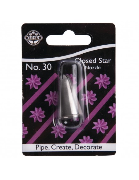 PME Closed Star Piping Nozzle 3mm