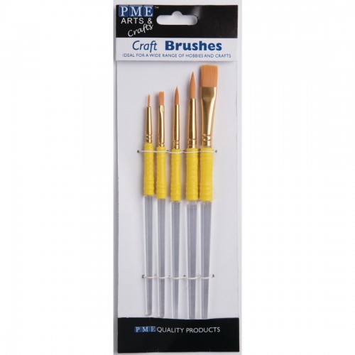 PME Craft Brushes Set of 5