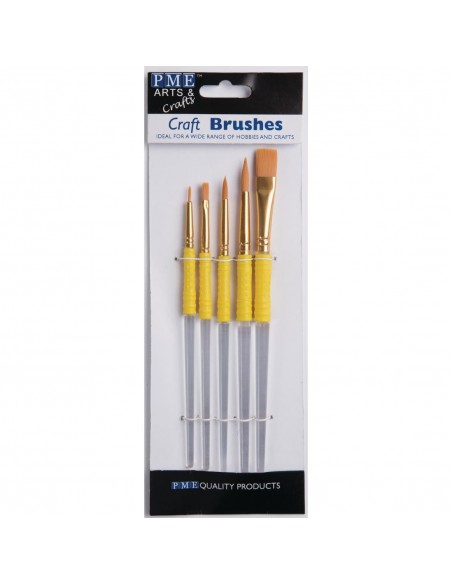 PME Craft Brushes Set of 5