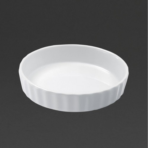 Revol French Classics Round Flan Dishes White 125mm