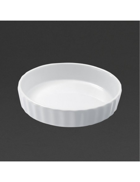 Revol French Classics Round Flan Dishes White 125mm