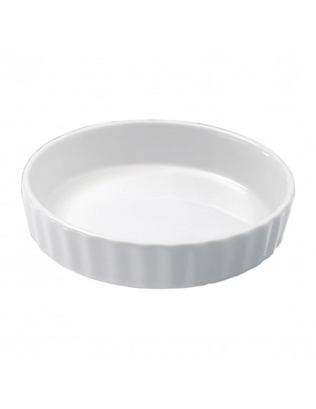 Revol French Classics Round Flan Dishes White 125mm