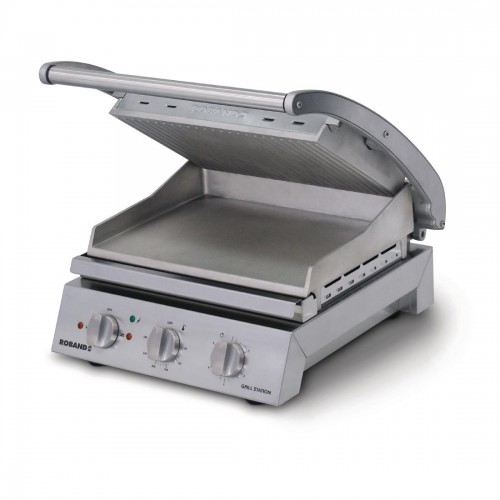 Roband Contact Grill 6 Slice Ribbed Top Plate 2200W - GK941