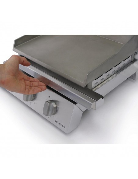 Roband Contact Grill 8 Slice Smooth Top Plate 2990W - GK945