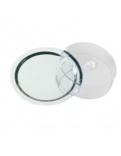 Round Tray With Cover