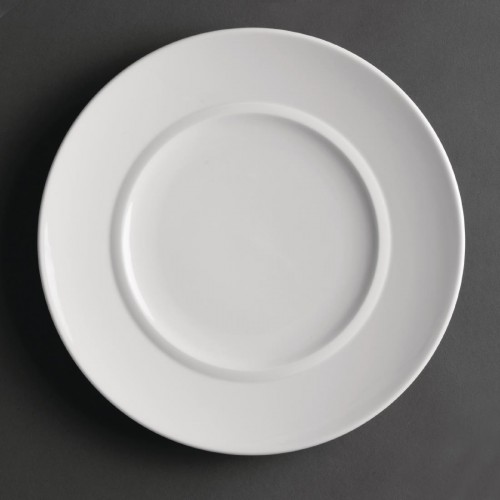 Royal Porcelain Classic White Flat Plate 230mm