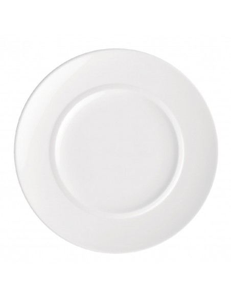 Royal Porcelain Classic White Flat Plate 230mm