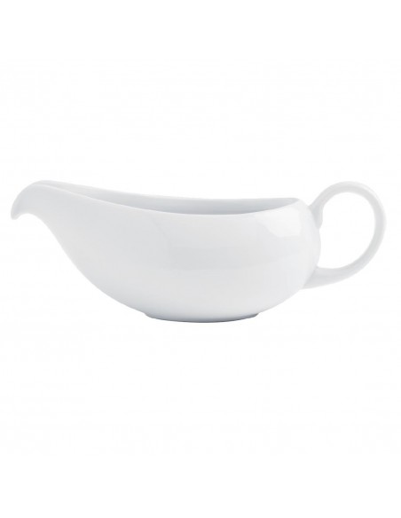 Royal Porcelain Classic White Gravy Boat 380ml