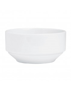 Royal Porcelain Classic White Stackable Soup Bowl 110mm 2