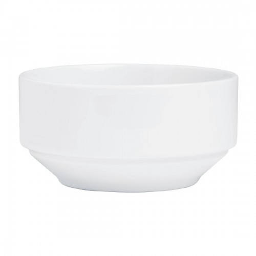 Royal Porcelain Classic White Stackable Soup Bowl 110mm