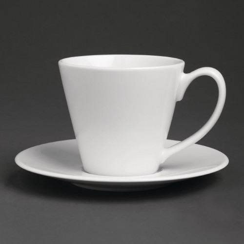 Royal Porcelain Classic White Tea Cup Saucer 145mm